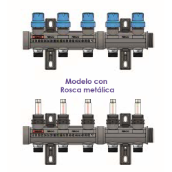 Colector Plástico con Equilibrado Simple 3 vías FERCO 3 x 24-19