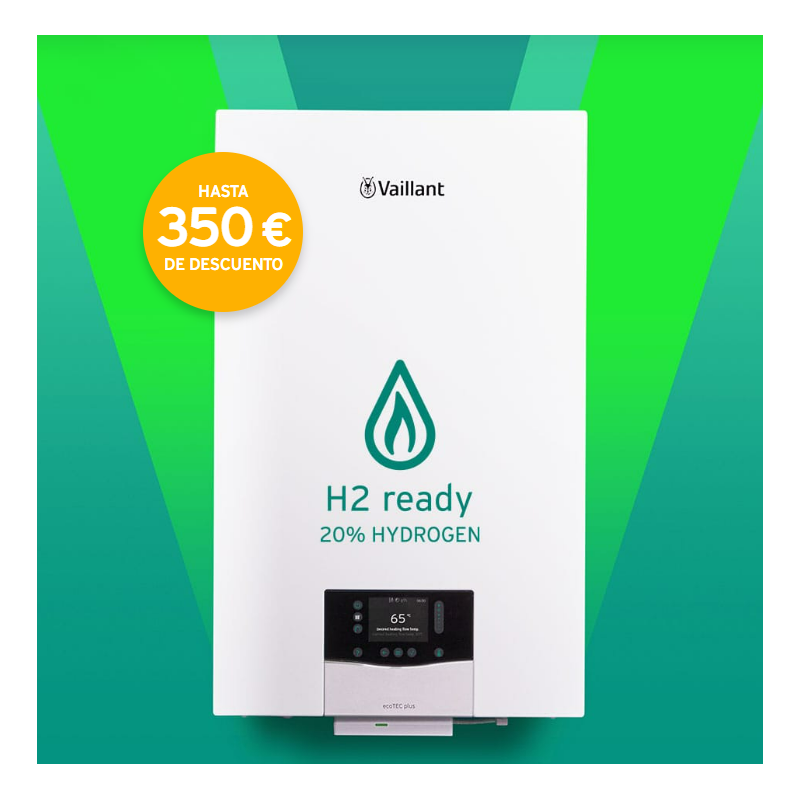 Caldera Mixta VAILLANT ecoTEC plus SMART VMW 32 CS/1-5 + Termostato sensoHOME Cableado