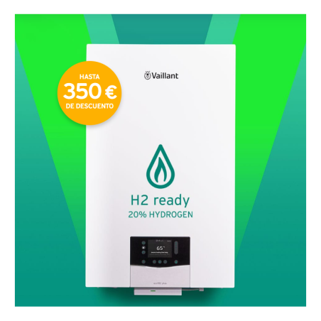 Caldera Mixta VAILLANT ecoTEC plus SMART VMW 32 CS/1-5 + Termostato sensoHOME Cableado