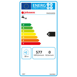 Etiqueta energética del Termo Eléctrico JOHNSON RADIUM 30