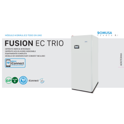 Sistema aerotermia DOMUSA FUSION EC TRIO climatización integral y ahorro energético