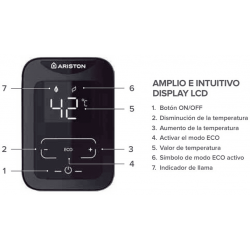control termostatico ARISTON NEXT EVO X SFT 16 EU G.NAT