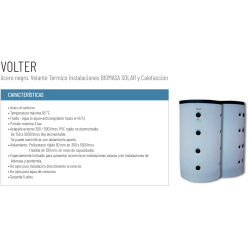 Ficha técnica Acumulador ACS AQUAFLEX VOLTER 2000