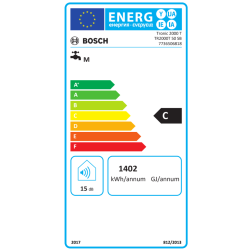 Etiqueta energética Termo Eléctrico BOSCH Tronic 2000 T 50 S