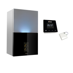 Caldera Ferroli BLUEHELIX MAXIMA 28C con Termostato caldera COINTRA FERROLI Connect Smart WIFI