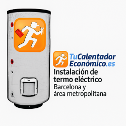 Instalar/sustituir Termo Eléctrico de 500 litros en area metropolitana