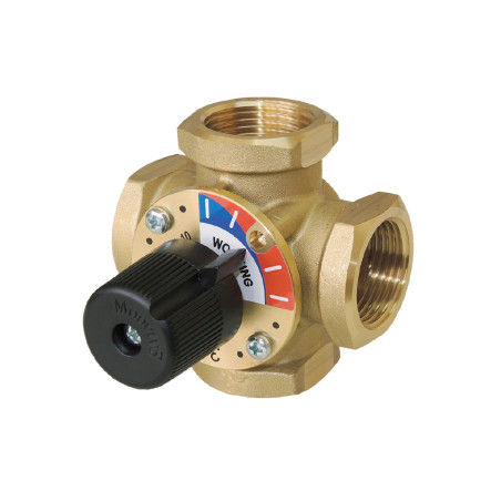 Válvula 4 vías mezcladora 1" HEMBRA FERCO