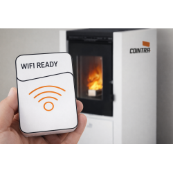 Accesorio WiFi de control y gestión para estufas de pellets Cointra – iOS y Android