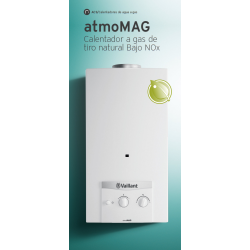 atmoMAG
Calentador a gas de
tiro natural Bajo NOx
