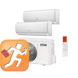 instalacion 2x1 aire acondiconado