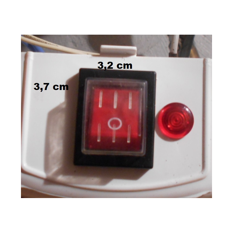 Botón ON/OFF resistencia Suicalsa | Recambio interruptor