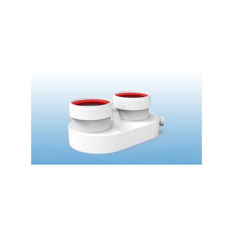 Accesorio Biflujo 80/80mm caldera Saunier/Junkers