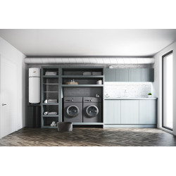 Aerotermia Cointra Oasis 120 litros instalada en hogar solución eficiente ACS bajo consumo