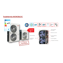Características Bomba de Calor Aerotermia Tradermia monobloc