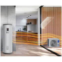 Aerotermia Haier HP200S1 instalación completa ACS bomba de calor aire agua vivienda