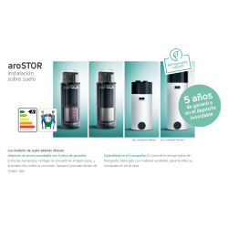 Vaillant aroSTOR aerotermia ACS sistema eficiente y sostenible