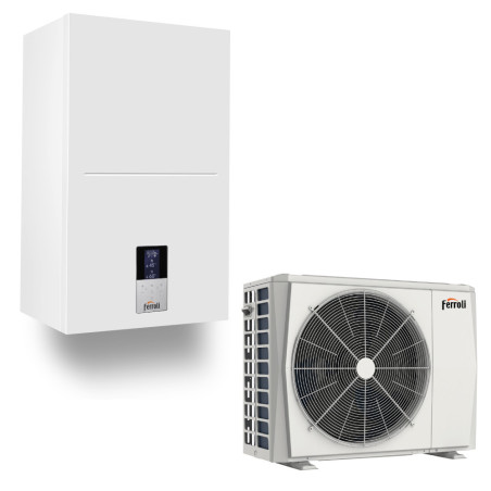 Conjunto de unidad interior y exterior Bomba de Calor Aerotermia FERROLI OMNIA S 3.2 6