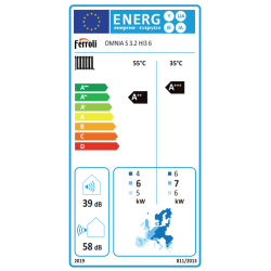 Etiqueta energética Bomba de Calor Aerotermia FERROLI OMNIA S 3.2 6.png