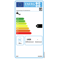 Etiqueta energética Termo SAUNIER DUVAL LineaAqua E-SD 50 ES C4 SLIM