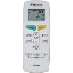Mando a distancia DAIKIN Sensira TXF42F control intuitivo