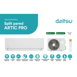 Aire Acondicionado DAITSU Split Artic Pro DS-9KZ-2: eficiencia A+++, WiFi de serie y confort inteligente