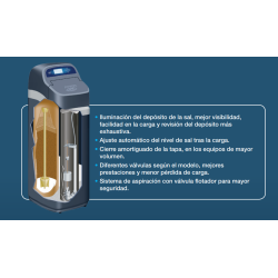 Ventajas del Descalcificador ATH eVOLUTION 500 POWER ahorro y eficiencia