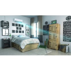 Aire acondicionado HISENSE BRISSA CA25YR03 R32 instalado en dormitorio