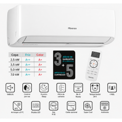 Funciones y prestaciones del Aire Acondicionado HISENSE BRISSA CA70BT1A R32