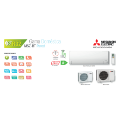 Prestaciones y funciones del Mitsubishi Electric MSZ-BT20VGK WiFi