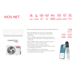 Flyer Aire Acondicionado ARISTON KIOS NET 25 WIFI