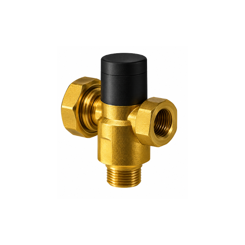 Válvula Mezcladora Termostática de 3 vías con Racor FERCO VR1D25K4 DN25
