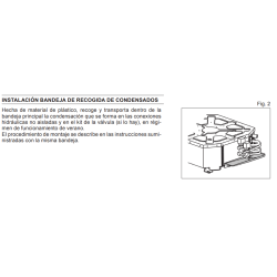 Instalación de Bandeja para Recogida de Condensados FERROLI FCM 400 / 400-4T