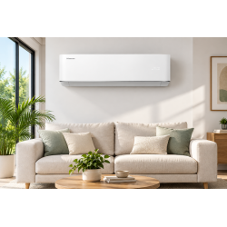 Aire Acondicionado HISENSE Max Confort HC50XP00 WiFi instalado en salón