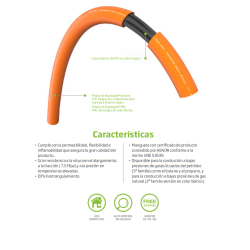 calidad manguera gas butano