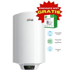 PROMOCIÓN: Enchufe inteligente WOOX R6080 GRATIS con la compra de termos eléctricos FERROLI.
