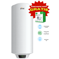 PROMOCIÓN: Enchufe inteligente WOOX R6080 GRATIS con la compra de termos eléctricos FERROLI.