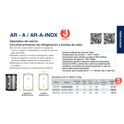 Flyer Depósito de Inercia IBAIONDO 100 AR-A INOX