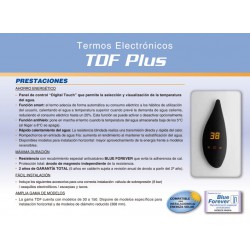 CARACTERISTICAS TERMO ELÉCTRICO COINTRA TDF PLUS 50