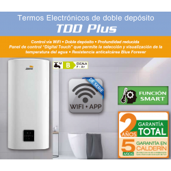 Termo wifi doble tanque deposito COINTRA TDD Plus 100