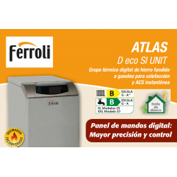 Caldera Gasoil Ferroli Atlas Eco 30 Unit (Atmosferica)