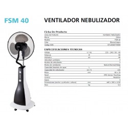 usuario Calle Incierto Ventilador Nebulizador QLIMA FSM 40