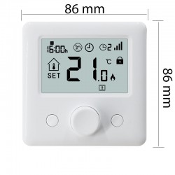 termostato programable y compatible con la app amanda fercohome ecohome life tuyasmart