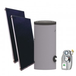 kit solar 300 litros con 2 placas solares 2.0 FERCO