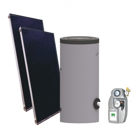 kit solar 300 litros con 2 placas solares 2.0 FERCO