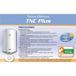 prestaciones termo electrico cointra tnc plus 100