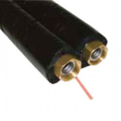 rollo tuberia solar inox 3/4" con asilante y cable