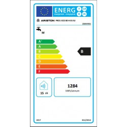 Clase energética Termo ARISTON PRO1 ECO 80 H EU