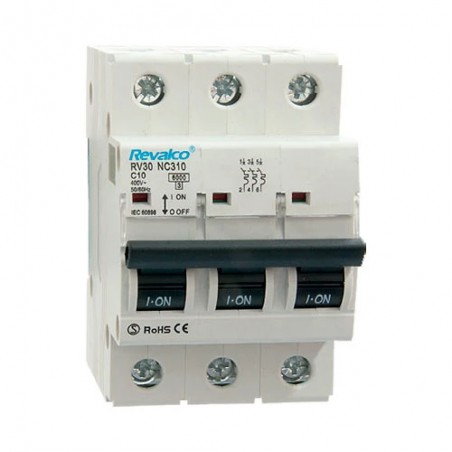 Magnetotérmico REVALCO RV30 3P 63A