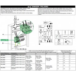 instrucciones instalacion Sobretensiones Permanente y Transitórias Monofásico 40A Schneider
