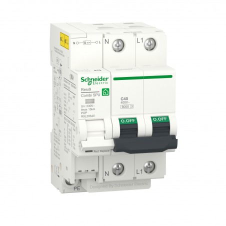 sobretensiones monofasico 16A schneider